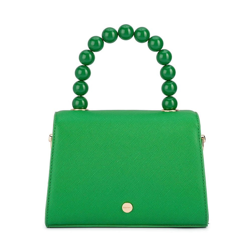 WENDY ACRYLIC BEAD BAG - green