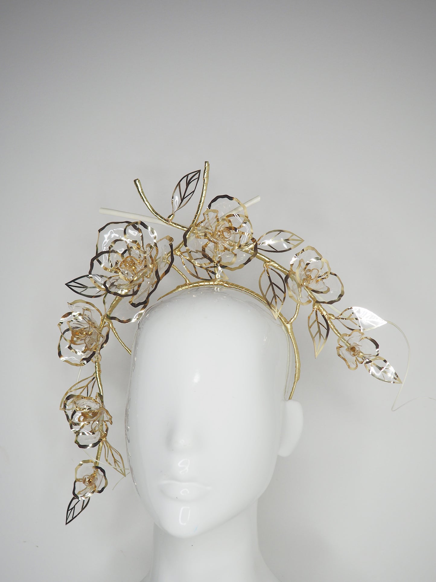 Golden Shaddow - Windswept Gold Crystoform rose vine with quills