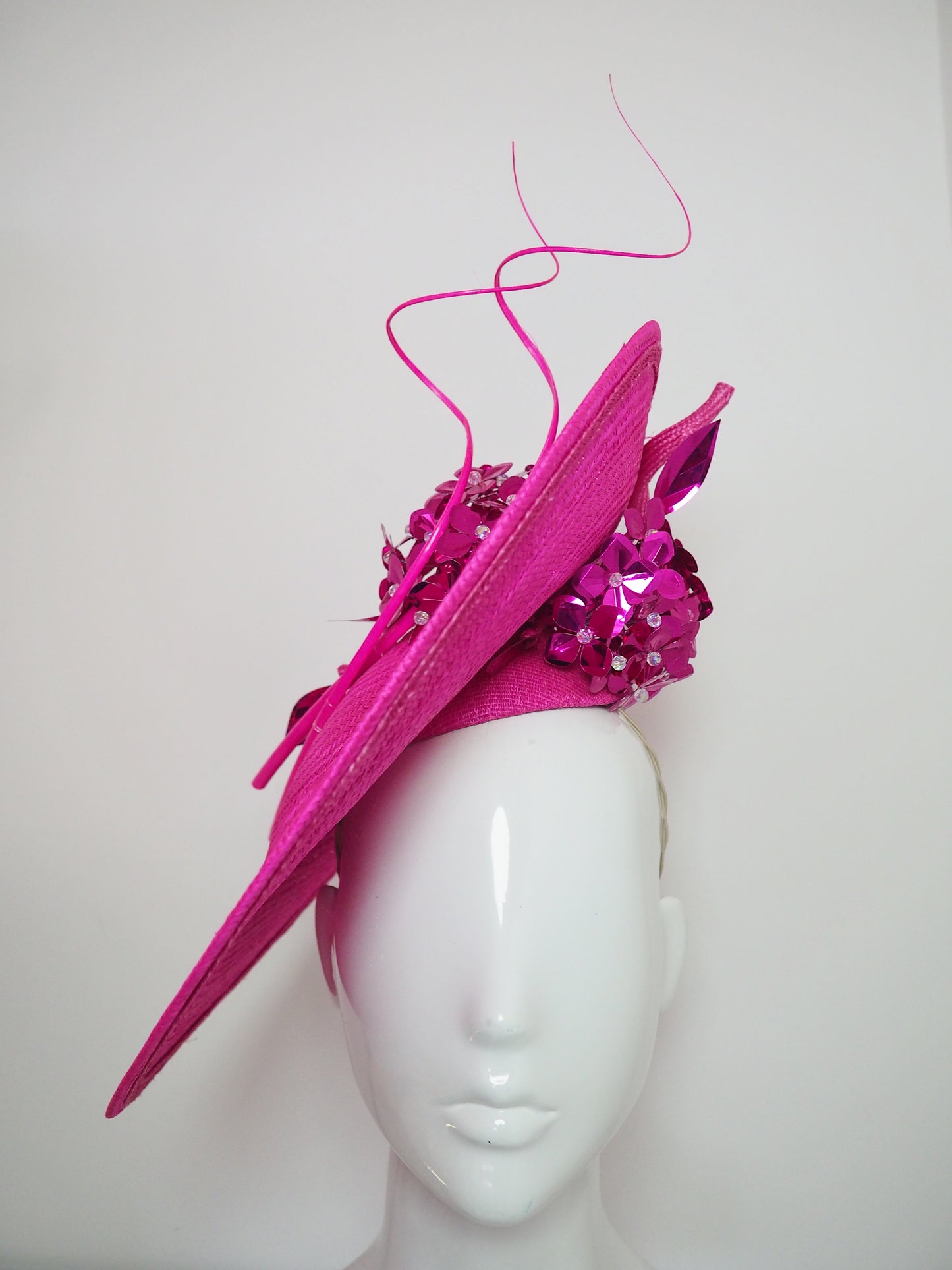 Hot Pink and Hydrangeas - Hot pink * worn once in perfect condition