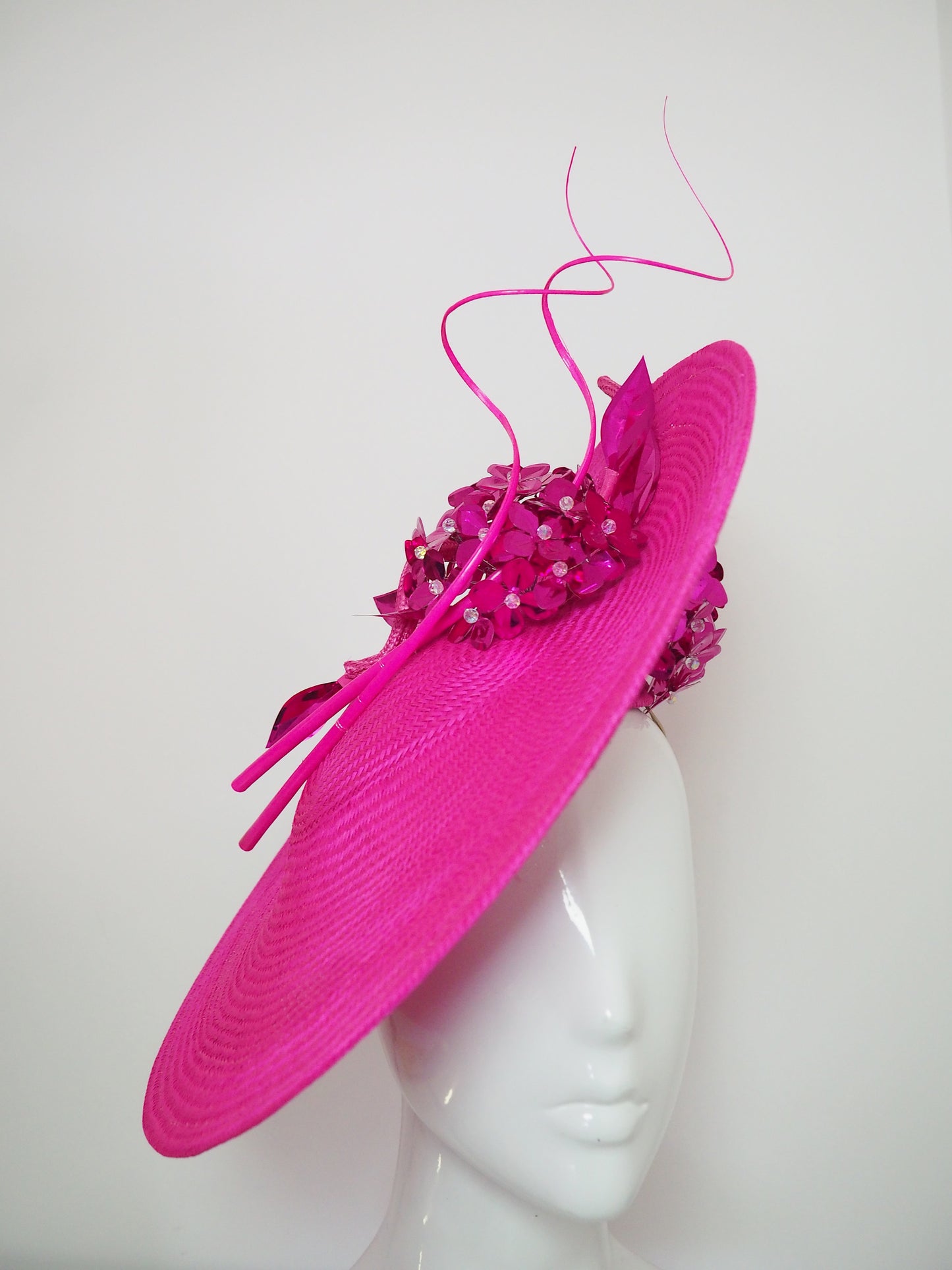 Hot Pink and Hydrangeas - Hot pink * worn once in perfect condition