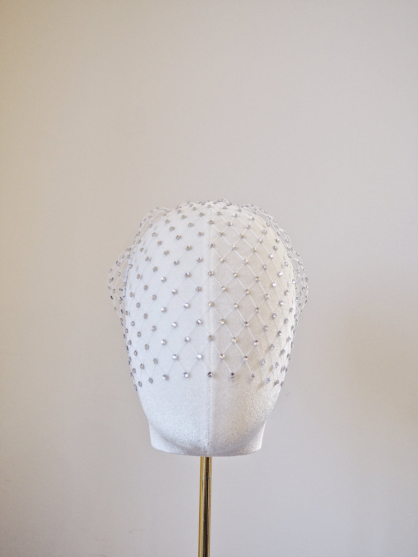 Gracie -full embellished - Embellished merry widdow Veil -