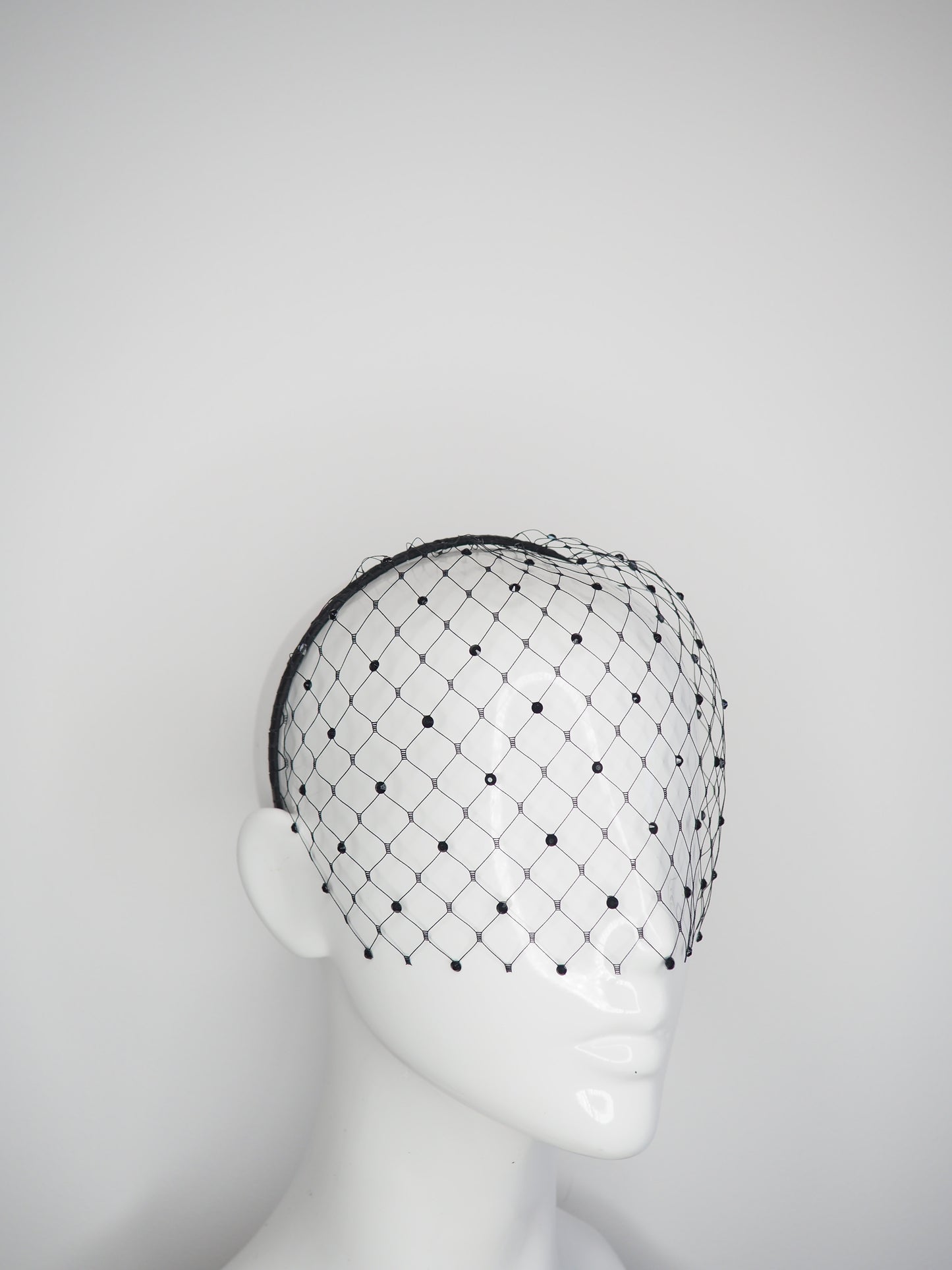 Gracie -full embellished - Embellished merry widdow Veil -