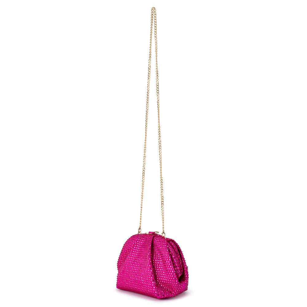 CHARLEY HOTFIX BAG - Fuchsia
