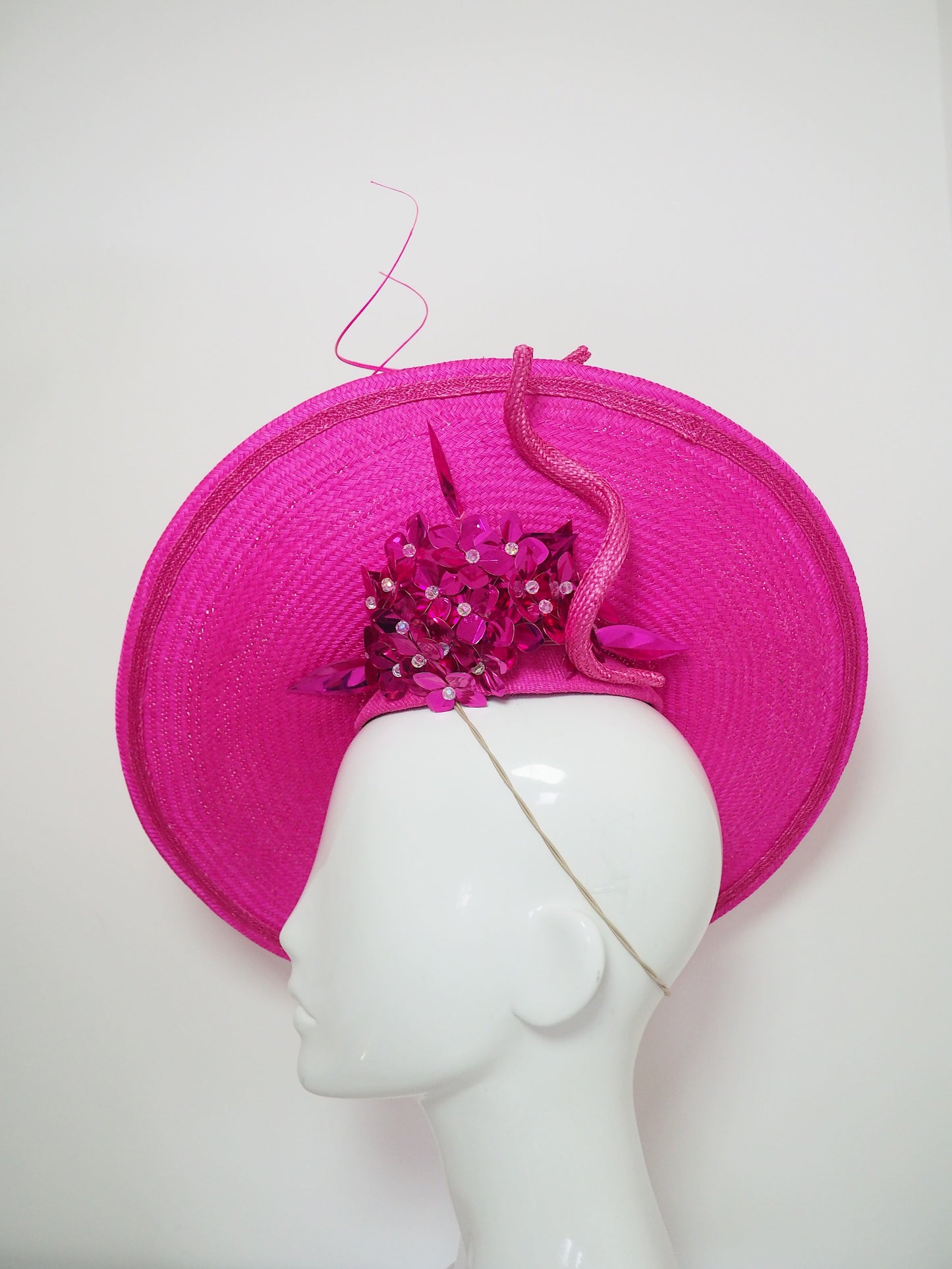 Hot Pink and Hydrangeas - Hot pink * worn once in perfect condition