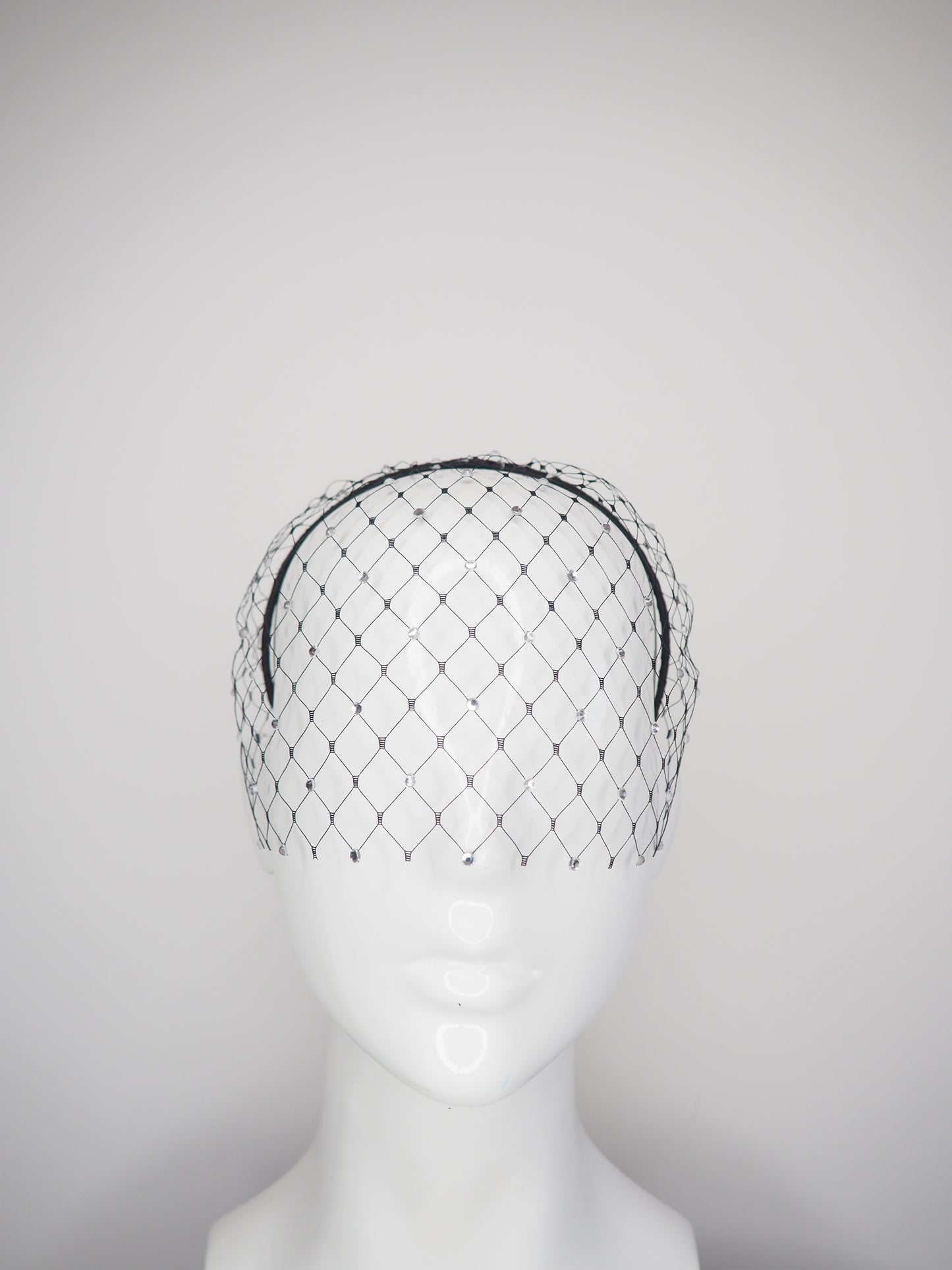 Gracie -full embellished - Embellished merry widdow Veil -