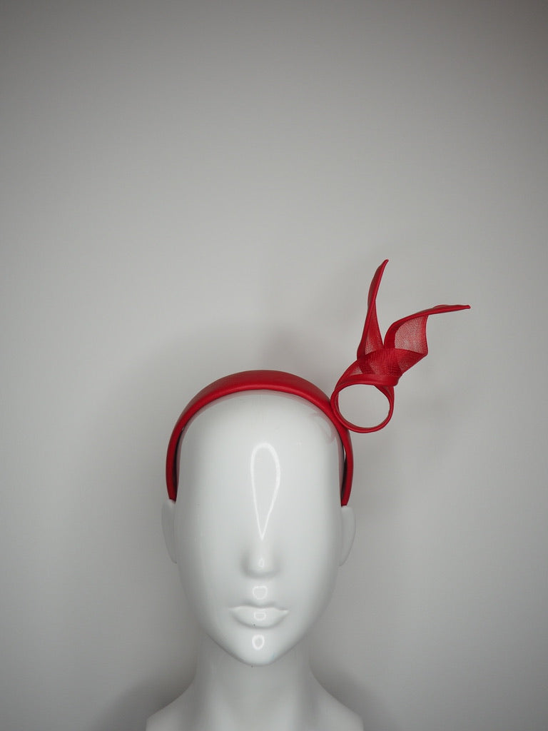 Rosie Girl - Garden Party Style upturned brim with removable headband.