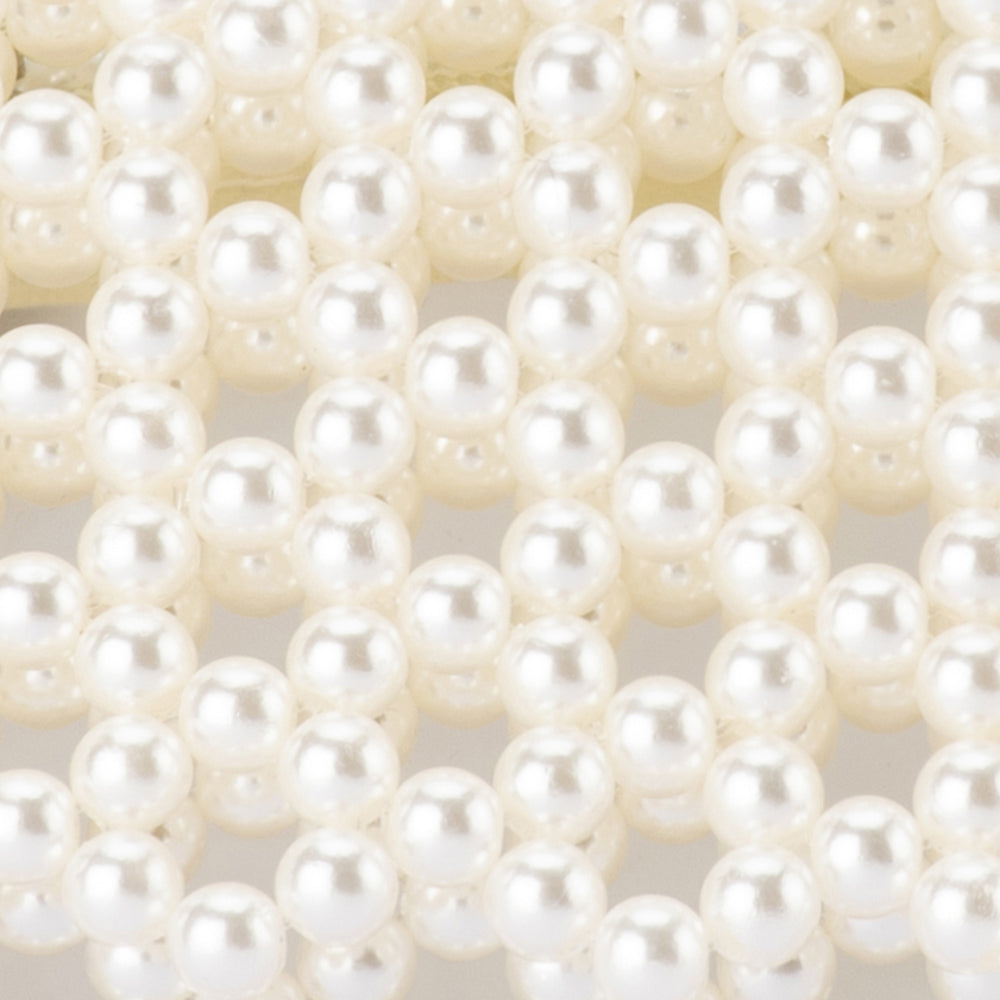 AMRITA BEAD TOP HANDLE - Pearl