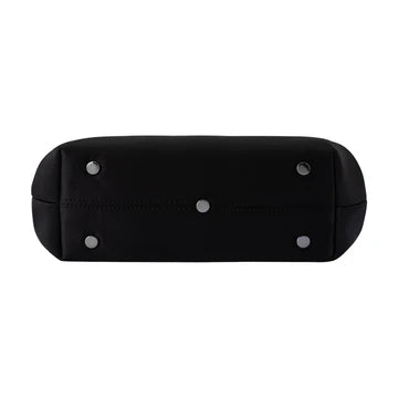 ELEANOR CRYSTAL HANDLE BAG - Black