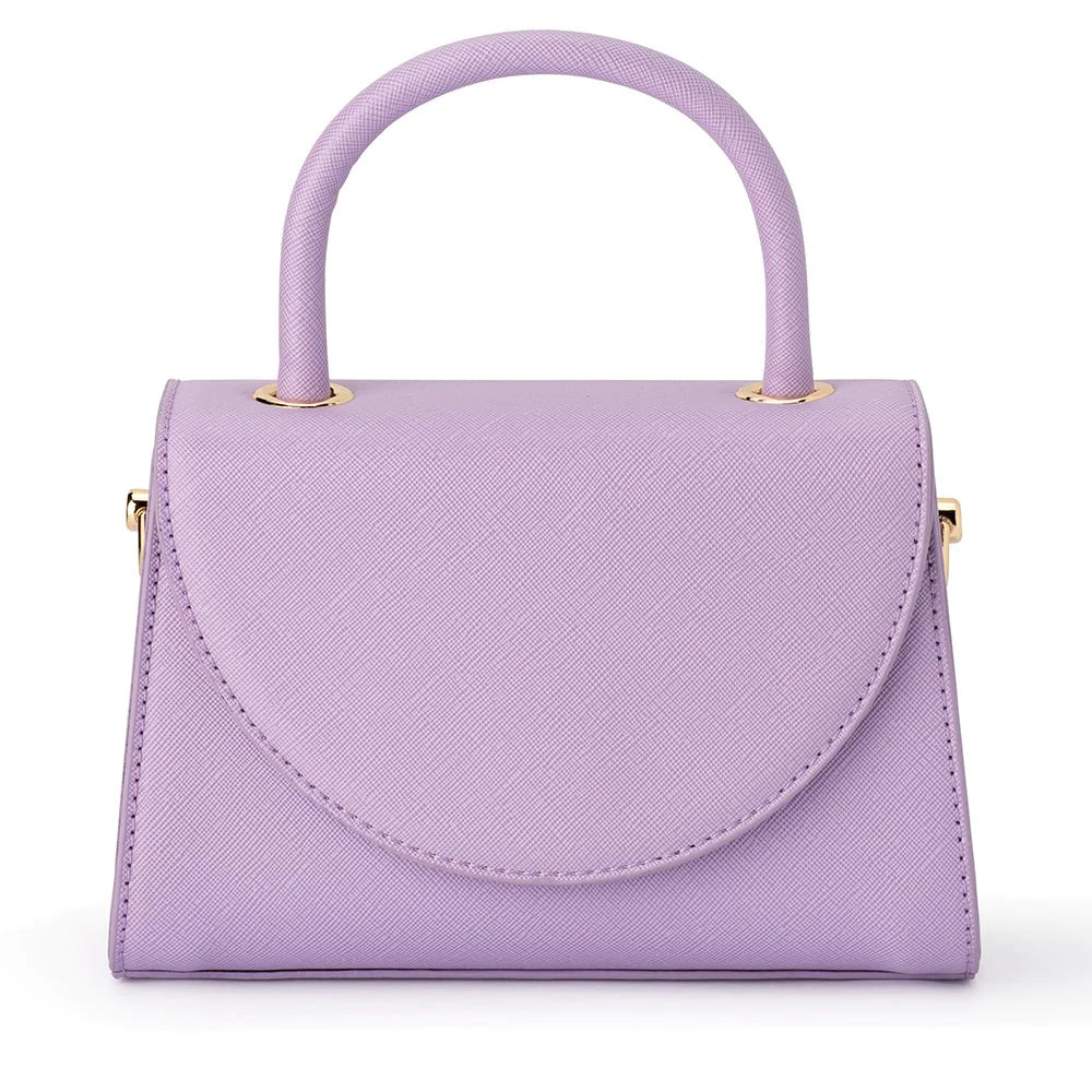SASHA TOP HANDLE BAG - Lilac