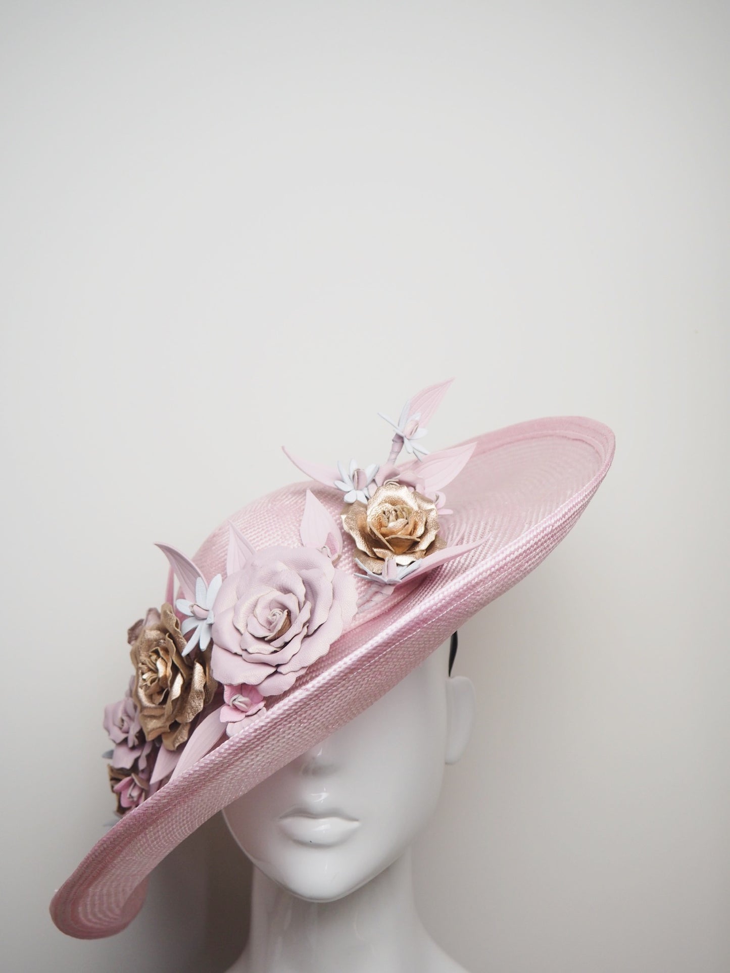 Gentle like a Breeze - Baby Pink Upturned Brim