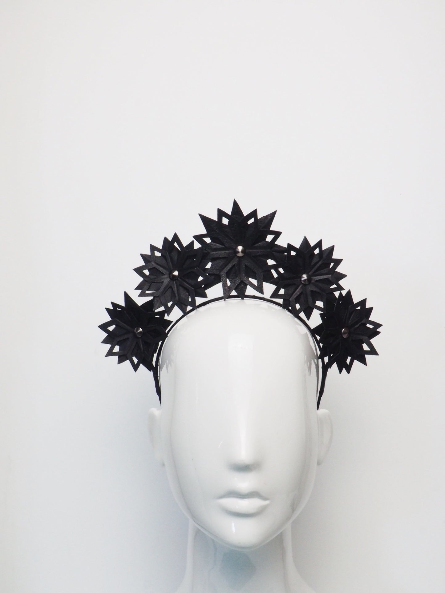 Celeste - Leather headband assorted colours