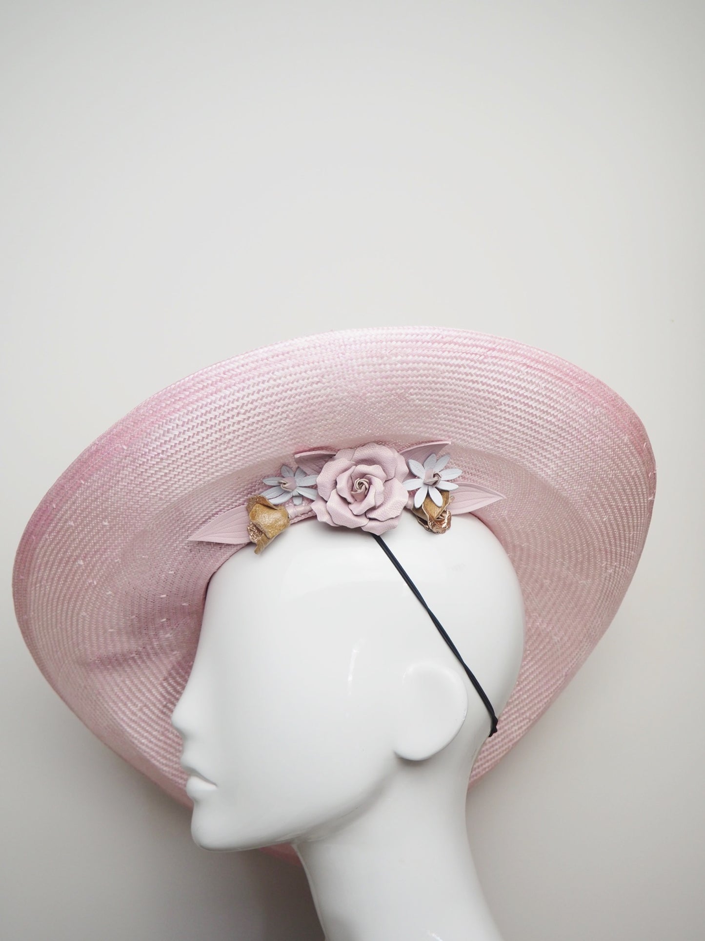 Gentle like a Breeze - Baby Pink Upturned Brim