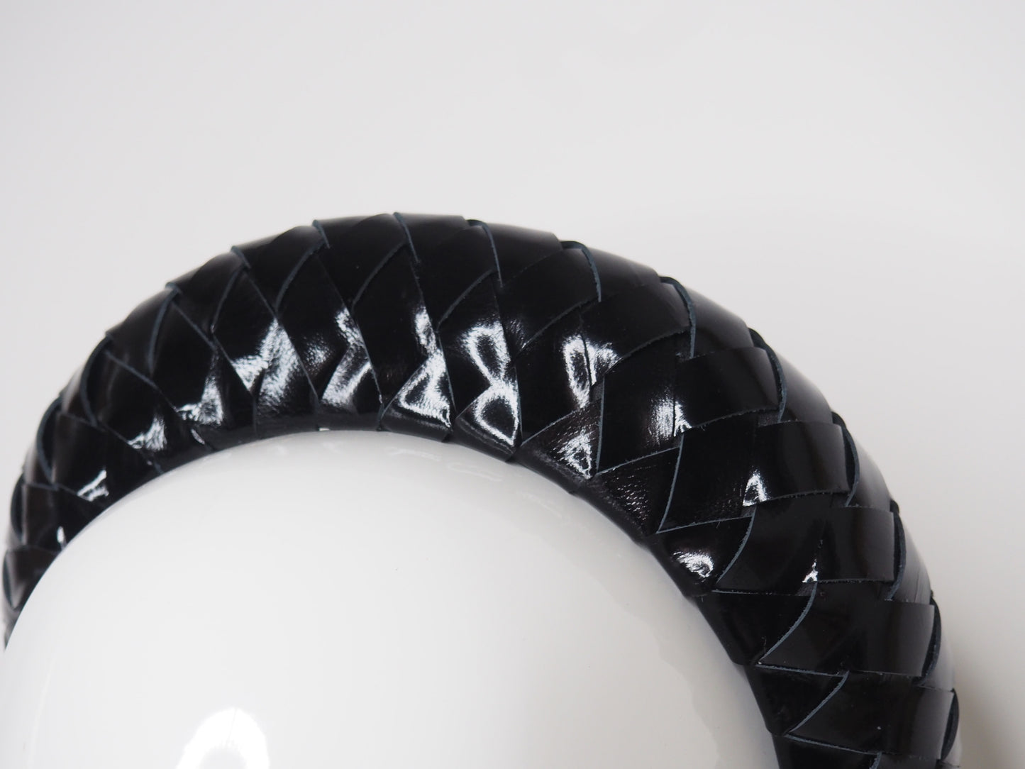 Mia - Leather 3d Halo - Patent black