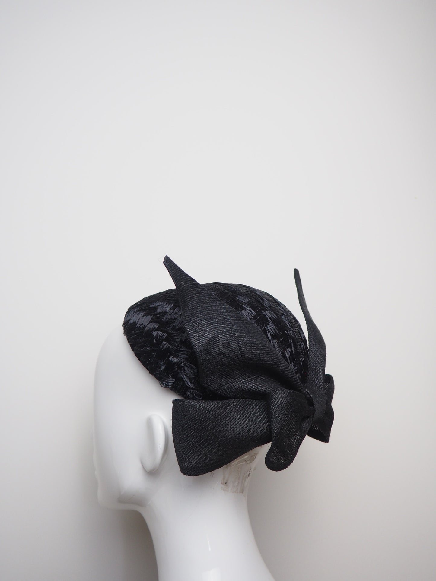 Once Upon A Time - Black Vintage Straw