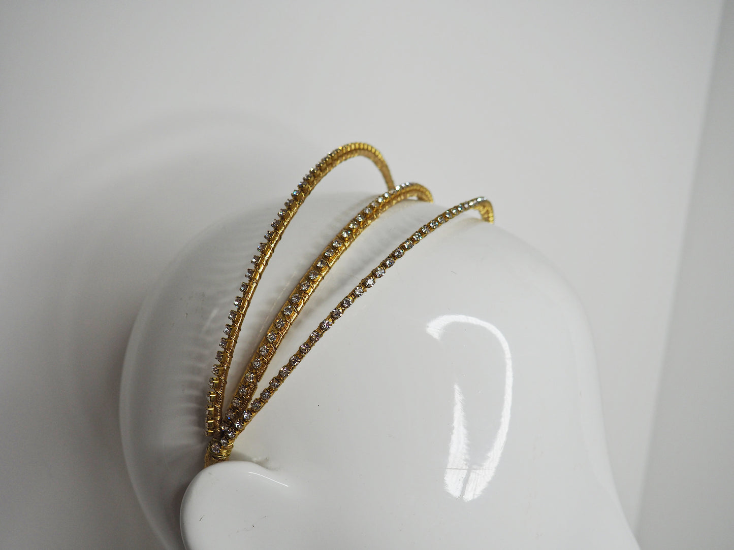 Triple Treat — Gold jewelled headband