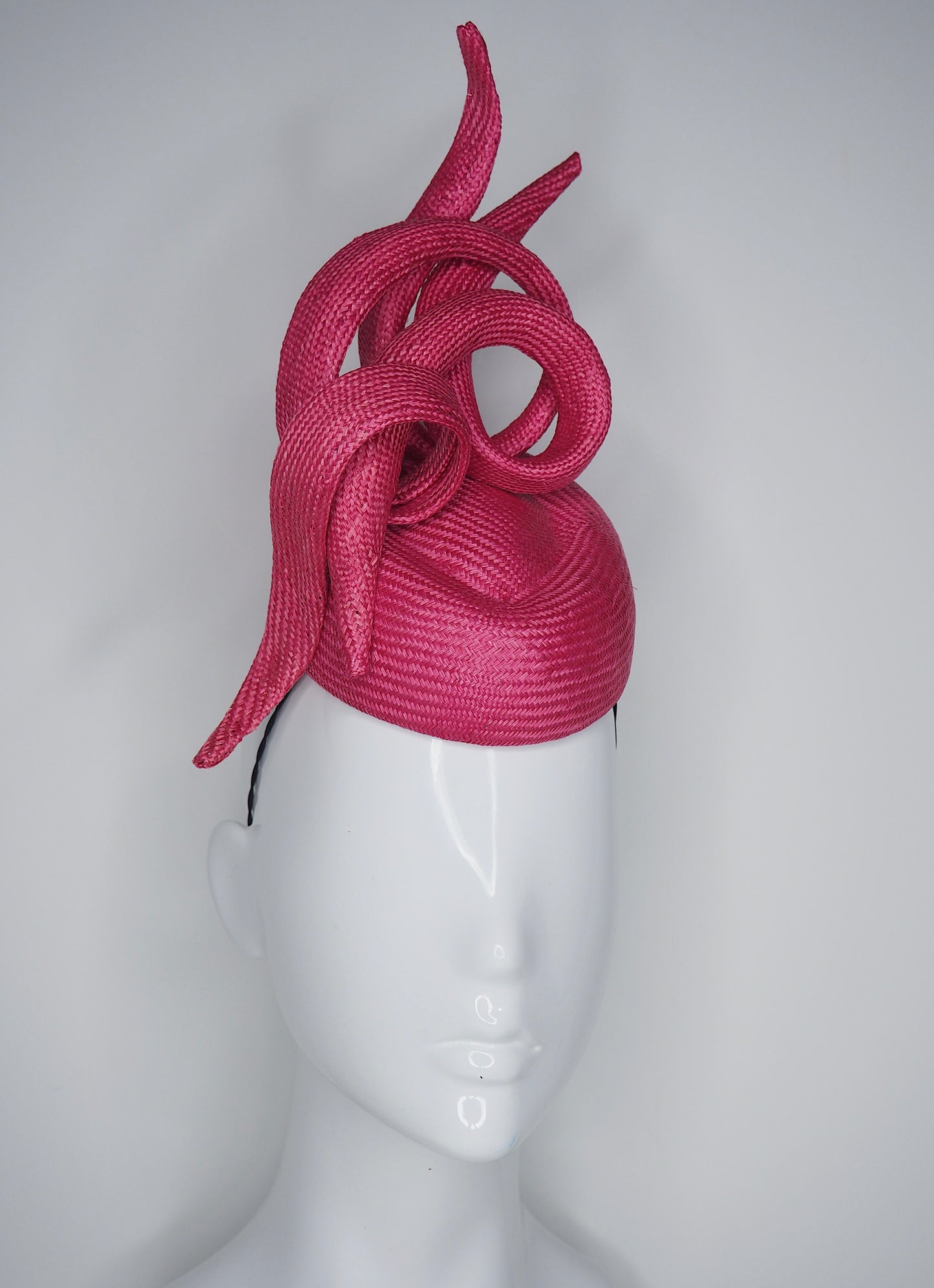 Raspberry Sorbet - Raspberry Parisisal Swirl pork pie pillbox