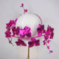 Wild Orchid - Magenta/ hot pink wrap around 0rchid Vine Headband