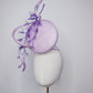 Wispering Wisteria - Lilac parasisal percher with sculpted parissisal swirl and creeping wisteria vines crafted from crystoform