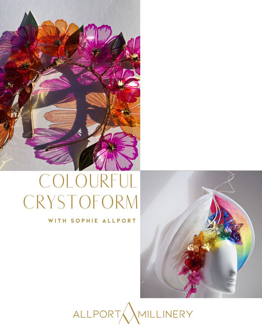 Millinery Mates (2 person) Masterclass in person (price per person $425)- 5 hour Lesson - Refreshments provided