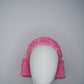 Pink Perfection - Candy pink rear-facing Jackie O style pillbox