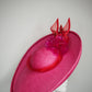 Rosie Girl - Garden Party Style upturned brim with removable headband.