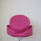 Jackie O- candy pink poly cotton weave with rear bow