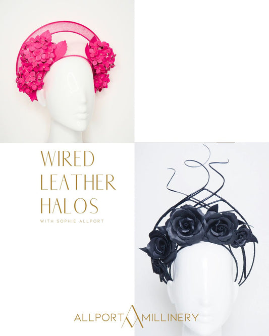 Millinery Mates (4 person) Masterclass in person (price per person $350)- 5 hour Lesson - Refreshments provided (Copy) (Copy)