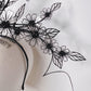 Midnight Daisy Dance - Daisy Crystoform headband