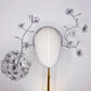 Dancing Dandelion - Silver Dandelion wraparound headband with windswept
