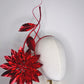 Dahlia Dalliance - Metallic wired Dahlia headband