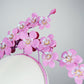 Lilac Blossom - Lilac cherry blossom vine headband