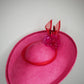 Rosie Girl - Garden Party Style upturned brim with removable headband.