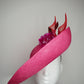 Rosie Girl - Garden Party Style upturned brim with removable headband.