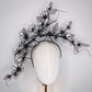 Midnight Daisy Dance - Daisy Crystoform headband