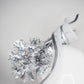 *reduced worn once - Disco Dandelion - -Silver sequinned 3d Headband with a silver dandelion and crinoline swirl