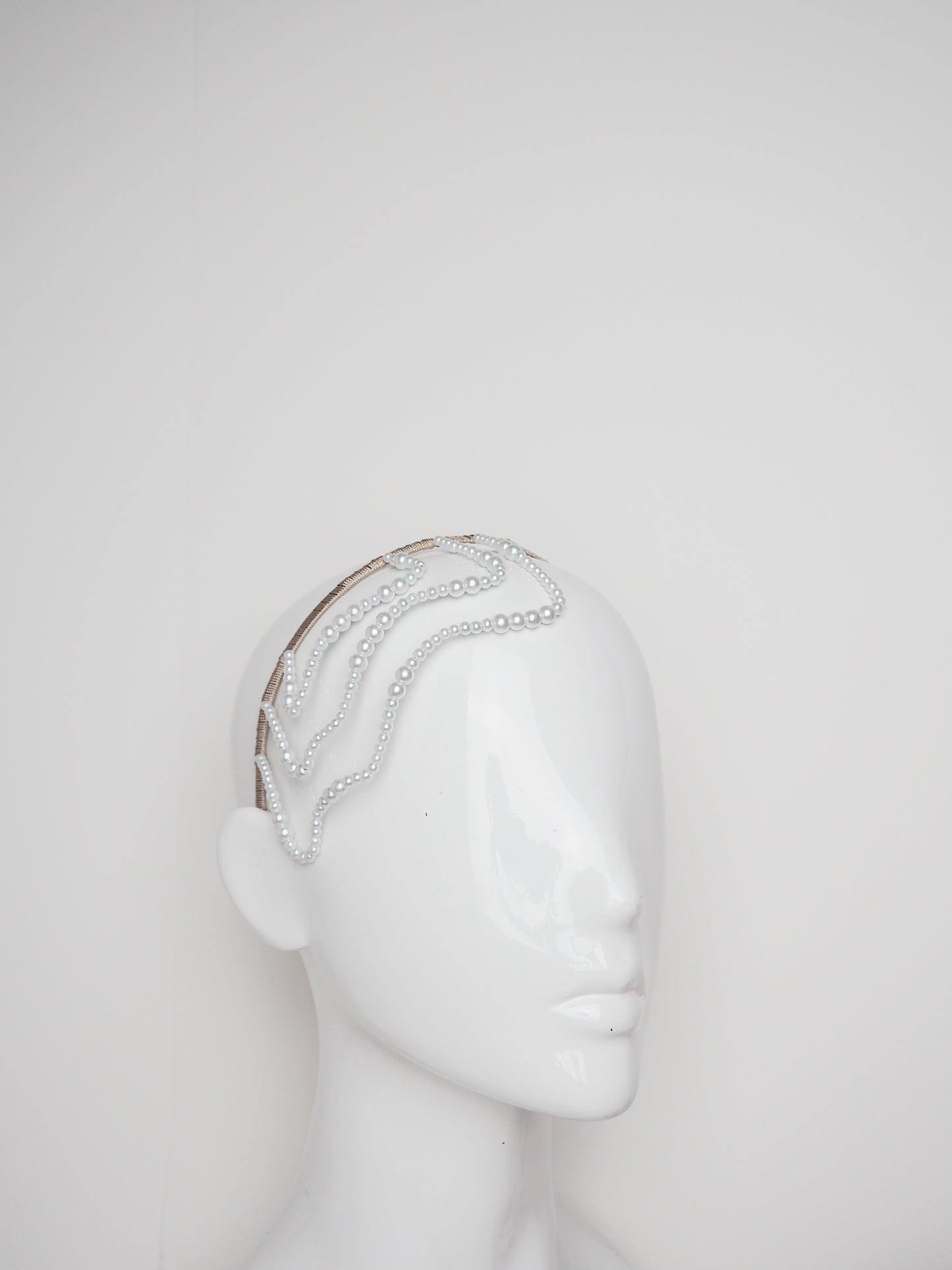 Pearl Wave - Pearl wave headband Right side