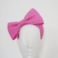 Minnie side Bow - Candy Pink Italian Boucle