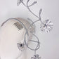 Dancing Dandelion - Silver Dandelion wraparound headband with windswept