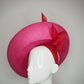 Rosie Girl - Garden Party Style upturned brim with removable headband.