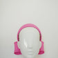Vintage Barbie - Soft candy pink rounded pillbox with inlay detail and bow.