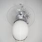 Interstellar- Silver veiled percher with starbursts