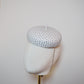Glitz and Glam Extra - white leather with full clear crystal embellishment