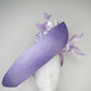 Butterfly Dream - Convertible upturned garden party style brim with removable headband