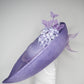 Butterfly Dream - Convertible upturned garden party style brim with removable headband