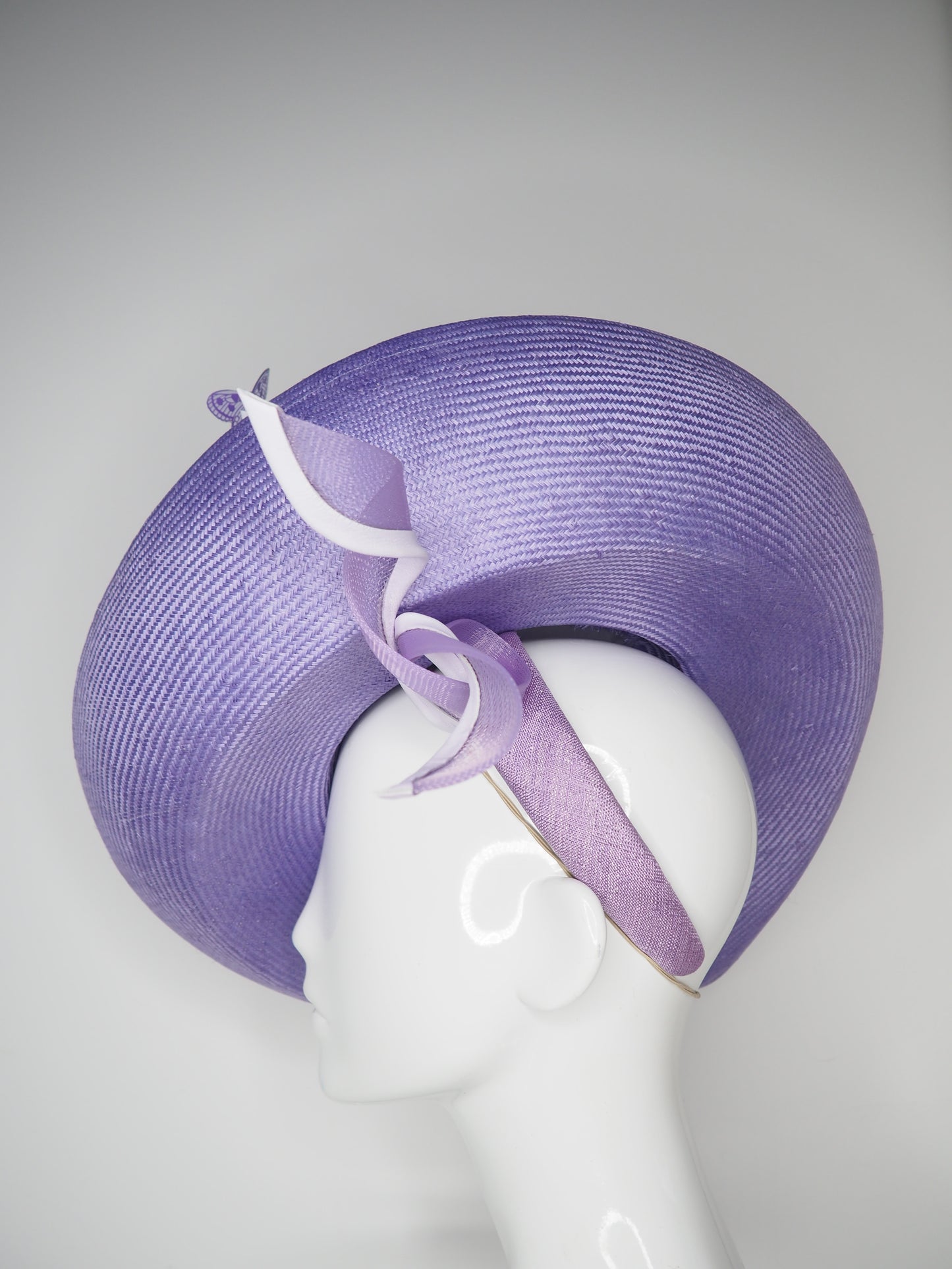 Butterfly Dream - Convertible upturned garden party style brim with removable headband