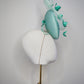 Mint Mirage - Mint green percher with jade blossoms and mint crinoline swirl