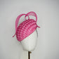 Amour - A romantic vintage straw beret with sculptural crinoline swirls forming the suggestion of a heart.