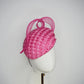 Amour - A romantic vintage straw beret with sculptural crinoline swirls forming the suggestion of a heart.