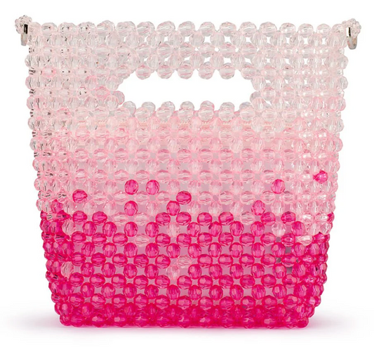TILDA BEADED GRAB BAG - Pink