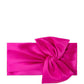 CHLOE TIE FRONT CLUTCH - Fuchsia